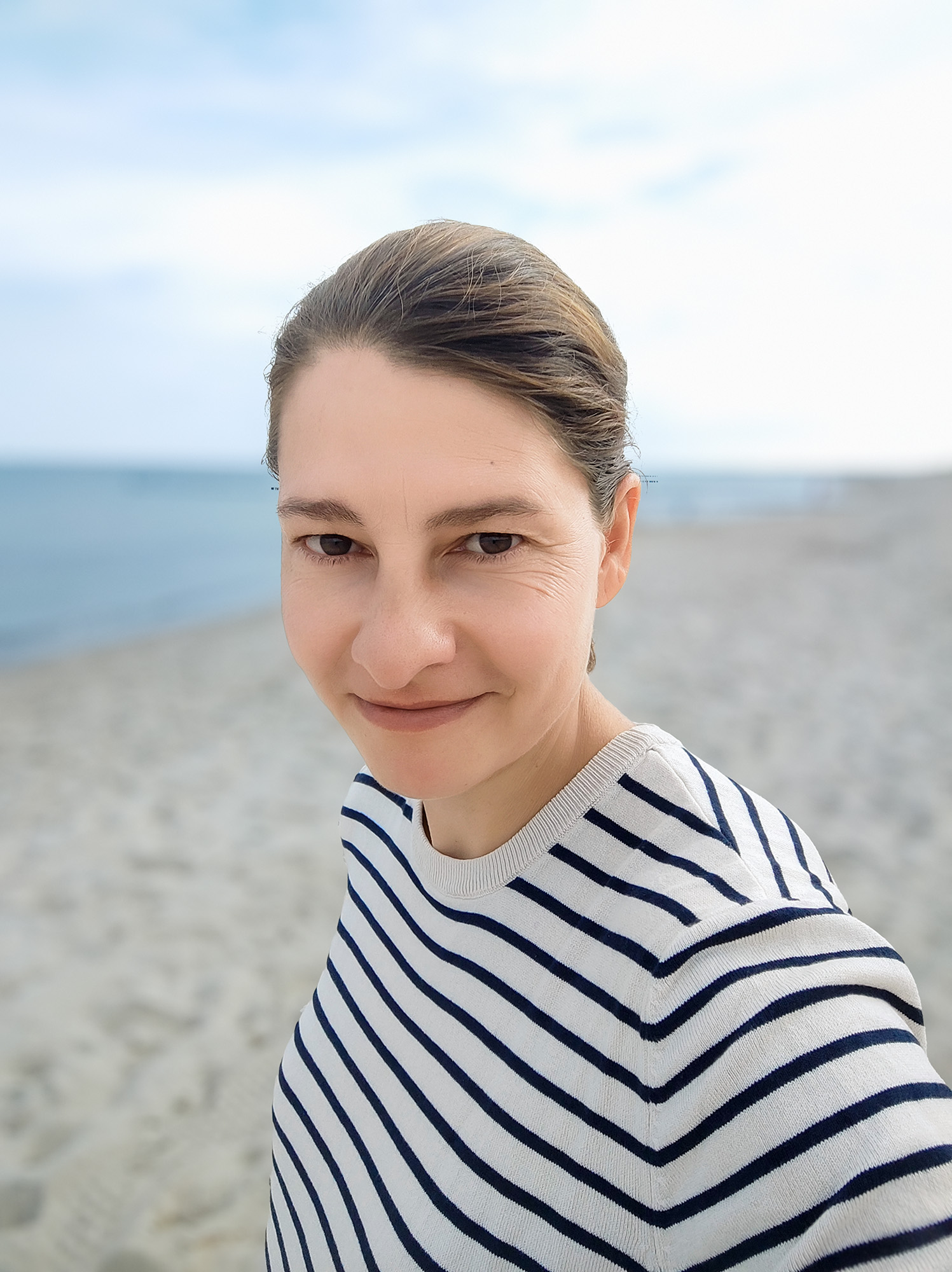 Anne-Kapries Portraitfotografin am Strand